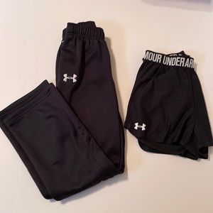 Under Armour pants and shorts